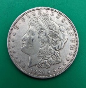 1921 Morgan Silver Dollar Coin