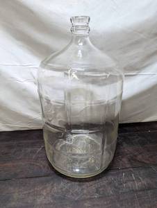 Old Glass 5 Gallon Water Canteen