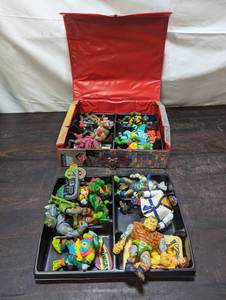 Set Of TMNT Action Figures And Accessories