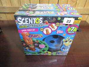 lot 22 image: Scentos Scented Chalk Bundle