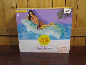 lot 72 image: Sun Squad Inflatable Chaise Lounge