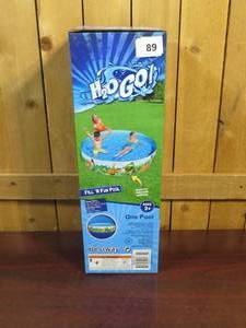 lot 89 image: Bestway H2OGO Dinosaur Fill N Fun Kiddie Pool