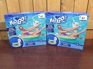 lot 82 image: TWO H2O Go Alpaca Swim Rings