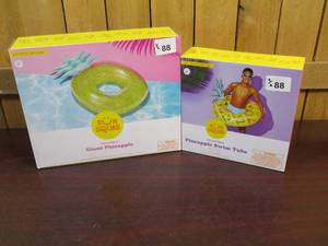 lot 88 image: Sun Squad Pineapple Floatie Bundle