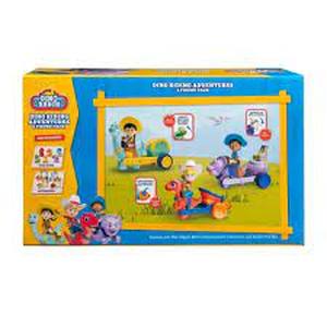 lot 18 image: Dino Ranch Pre-Westoric Ranchers Vehicle 3pk