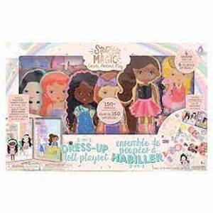 lot 47 image: Story Magic 2-in-1 Dress Up Doll Playset