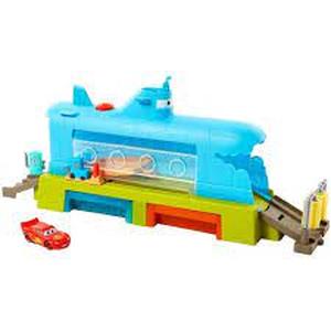 lot 50 image: Disney Pixar Cars Color Change Whale Car Wash Trackset