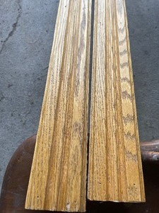 2 oak trim boards 3 34 wide 68 long