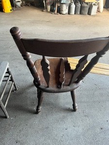 old kitchen chair