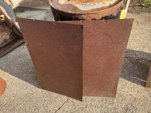 2 sheet steel 116 thick 20 12 by 33