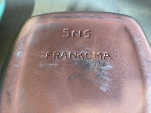2 Frankoma  items