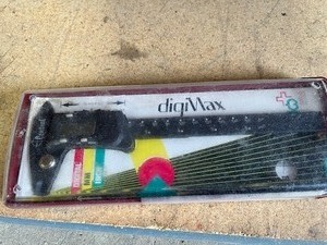 Box of Misc    digital caliper  flash light  hardware and car parts