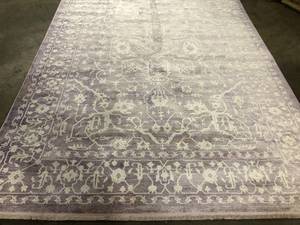 lot 2 image: Unique Loom New Classical Olympia Purple 8 0 x 11 4 Area Rug Customer Returns See Pictures