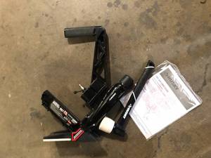 lot 38 image: Husky Pneumatic 3-in-1 15.5-Gauge and 16-Gauge 2 in. Flooring Nailer and Stapler with Quick Jam Release   Customer Returns See Pictures