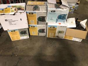 lot 41 image: Lot of Assorted Outdoor Hose Reels Customer Returns See Pictures