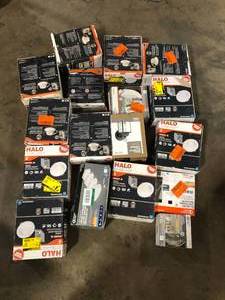 lot 43 image: Lot of Assorted Lighting Various Models and Conditions Customer Returns See Pictures