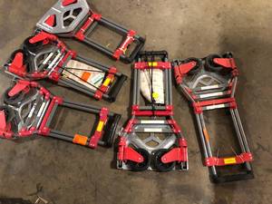 lot 45 image: Lot of Milwaukee 150 lbs. Fold-Up Truck  Customer Returns See Pictures