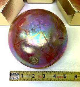 Lot of Aurene Paperweights