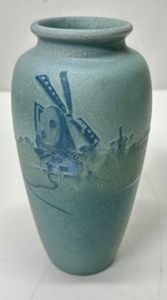 c1899 Antique Weller Double Signed Vase&nbsp&nbsp