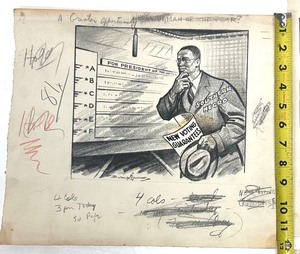 9-piece Lot of Burris Jenkins ORIGINAL Comic Art #1
