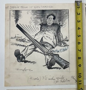 9-piece Lot of Burris Jenkins ORIGINAL Comic Art #3
