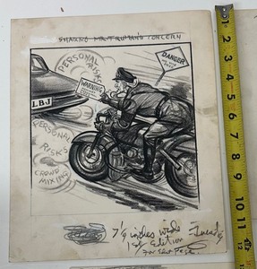 9-piece Lot of Burris Jenkins ORIGINAL Comic Art&nbsp #8