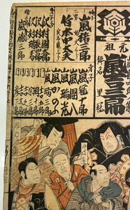 Antique Utagawa Kunisada 1786-1865 Woodblock Print #7
