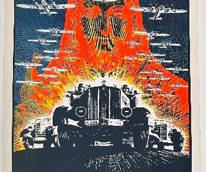1996 Signed &amp Numbered Frank Kozik Print Mans Ruin Records