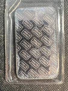 1 TROY OZ .999 FINE SILVER BAR CREDIT SUISSE SEALED