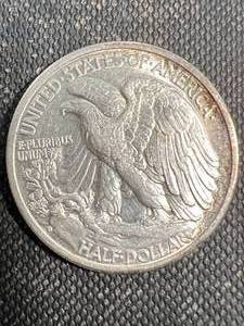 1943-D US WALKING LIBERTY HALF DOLLAR UNC