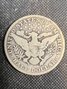 1909 US BARBER HALF DOLLAR