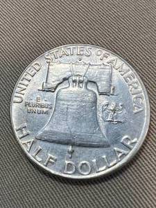 1960-D US FRANKLIN HALF DOLLAR
