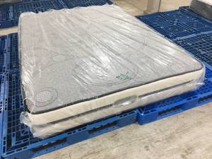 lot 5 image: Brand New Beautyrest Recharge Series Ultra Firm Queen Mattress