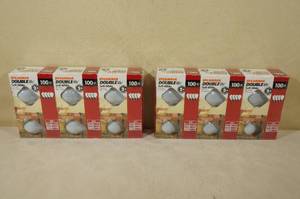 6 Packs Sylvania Double Life Soft White 100x Bulbs