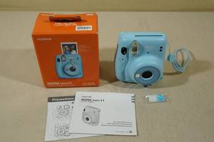 Fujifilm instax Mini 11 Instant Camera Blue