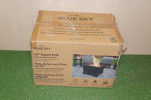 Blue Sky 22 Square Peak Smokeless Patio Fire Pit