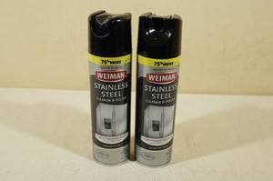 2 Wieman Stainless Steel Cleaner and Polish
