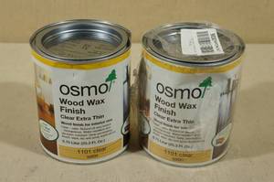 2 .75 Liters Osmo Wood Wax Finish -ClearSatin