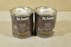 2 Quarts Old Masters Gel Stain -Dark Walnut