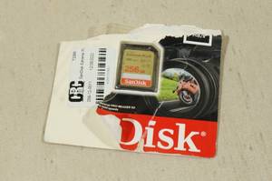 SanDisk 256GB Class 10 SD Card
