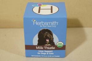 Herbsmith Milk Thistle Liver Support for Cats and Dogs 2.65oz