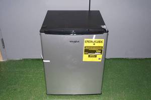 Whirlpool 2.7cu ft Stainless Refrigerator