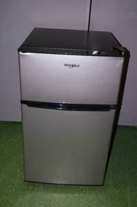 Whirlpool 3.1cu ft Stainless Refrigerator