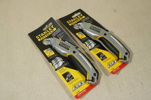 2 Stanley Fatmax Twin Blade Utility Knife