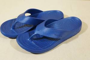 Nuusol Unisex Cascade Flip Flops -Womens 12, Mens 11, Blue
