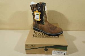 Smoky Mountain Boots -Youth Size 6.5, BrownCamo