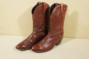 Laredo Western Leather Boots -Size 11