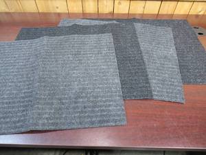 lot 51 image: Lot of FOUR Comfort Bay Ribbed Door Mats