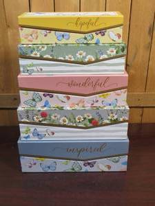 lot 103 image: Set of 5 Nesting Boxes