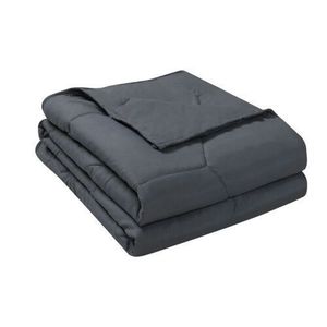 lot 42 image: LAUREL PARK 20LBS OVERSIZED WEIGHTED BLANKET 70x80, GRAY
